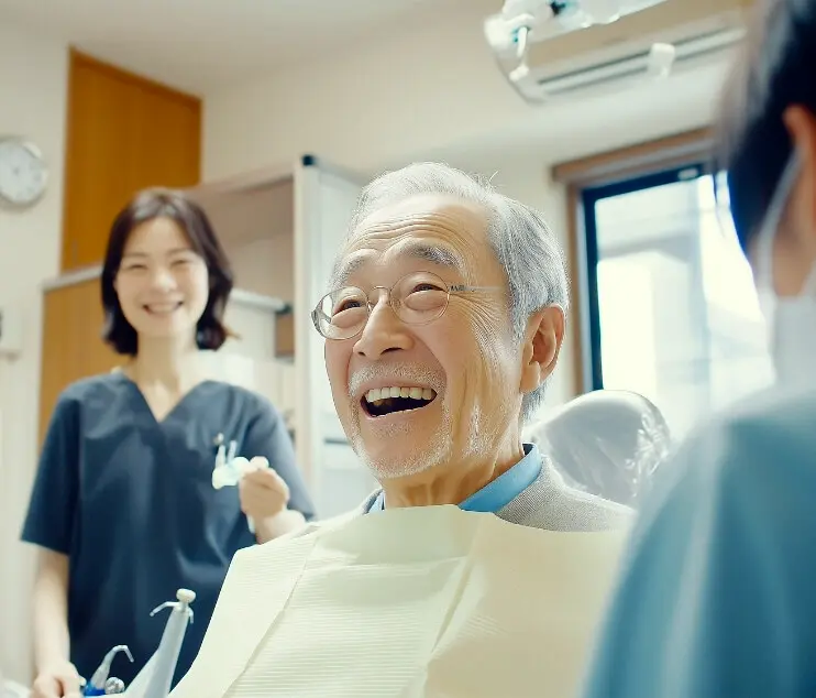 訪問歯科診療の様子